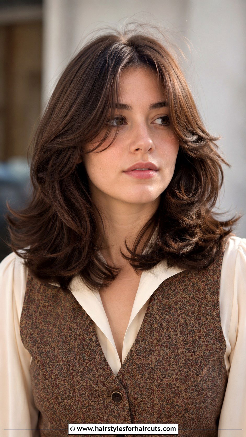 Feathered Flip Hairstyle - 25 cute fall hairstyles for medium hair - 25 cute fall hairstyles for medium hair