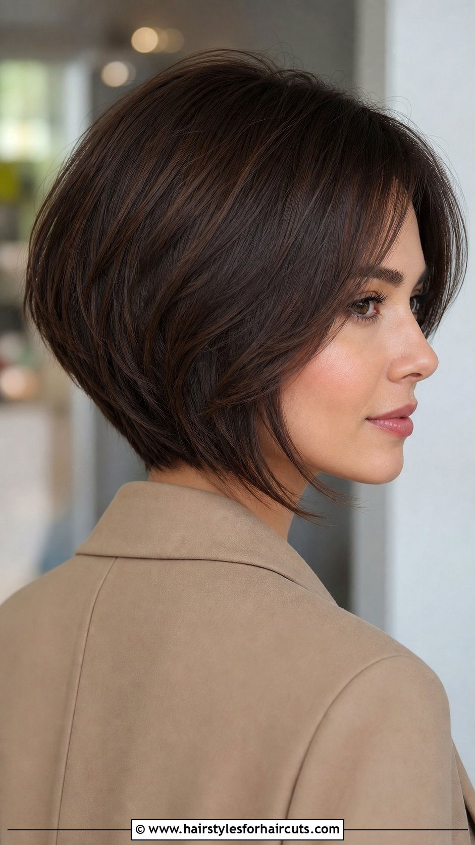 Feathered Graduated Bob - 25 feather haircuts short hair - 25 feather haircuts short hair