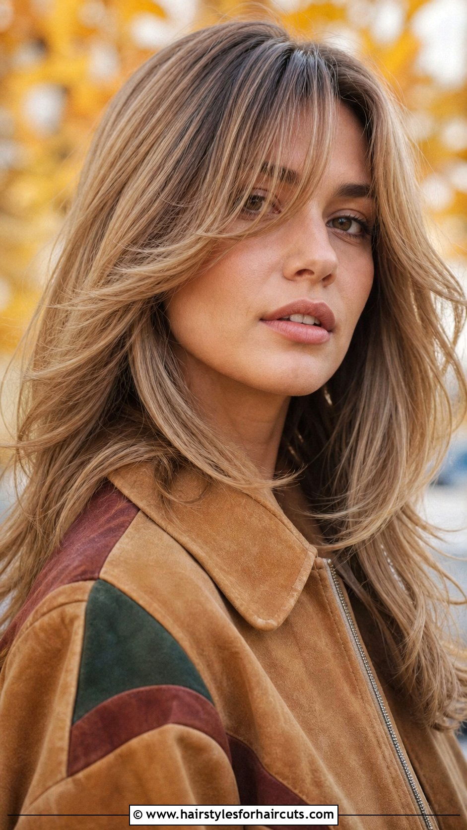 Feathered Hair With Curtain Bangs - 25 hairstyles with bangs - 25 hairstyles with bangs