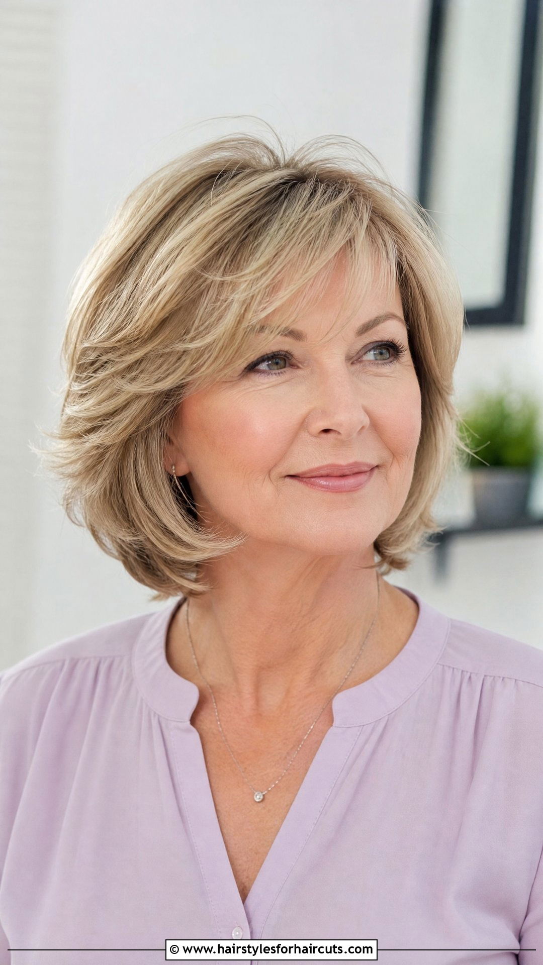 Feathered Haircut - 25 womens haircuts over 50 thin hair - 25 women's haircuts over 50 thin hair