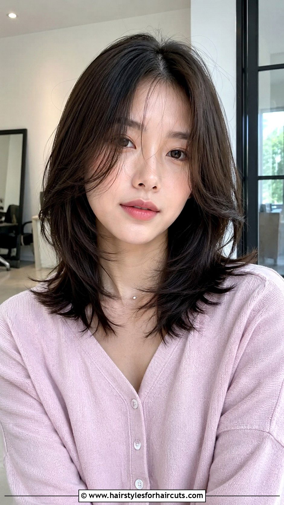 Feathered Layered Hair - 25 asian girl haircuts - 25 asian girl haircuts