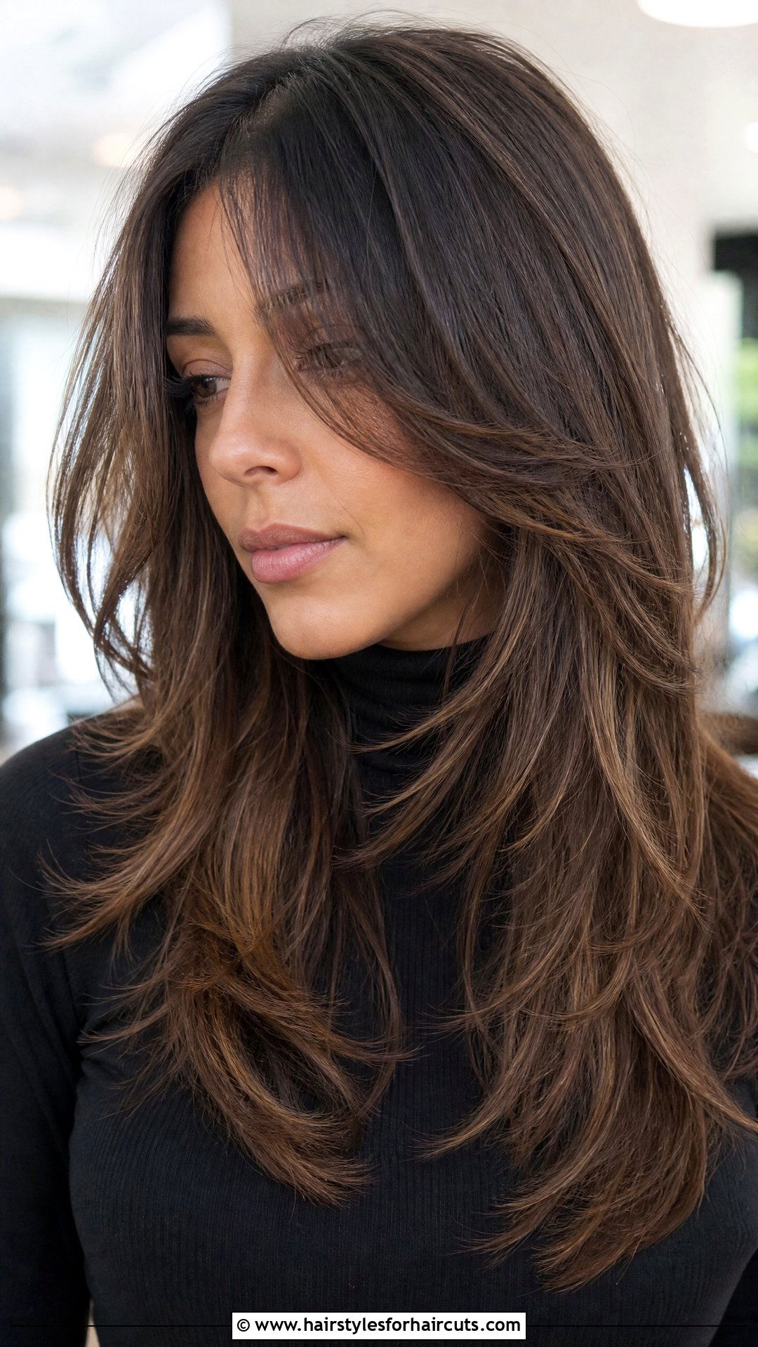 Feathered Layered Hair With Lowlights - 25 feathered hairstyles layered long hair after 60 - 25 feathered hairstyles layered long hair after 60