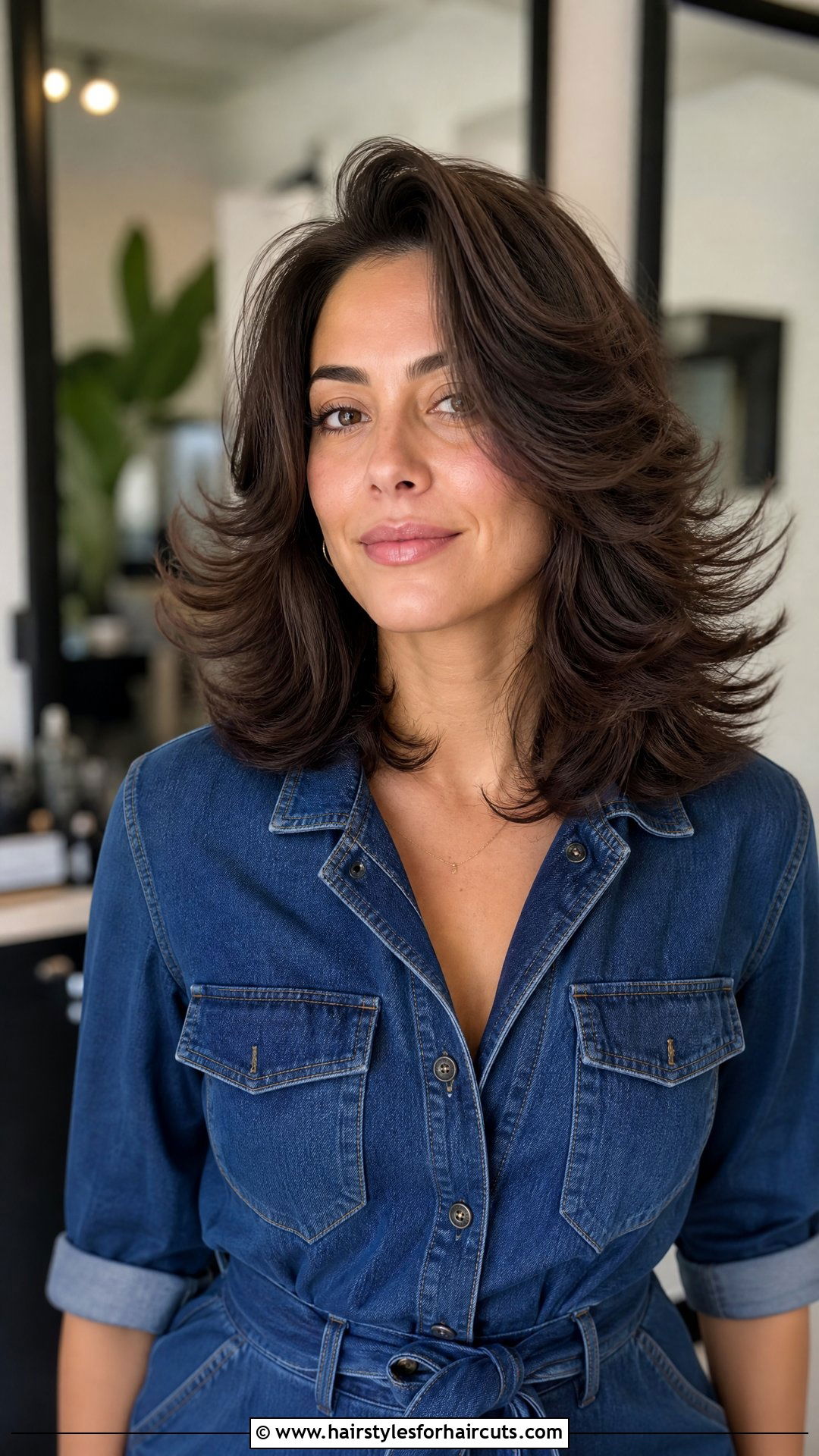 Feathered Layered Haircut - 25 women layer haircuts - 25 women layer haircuts