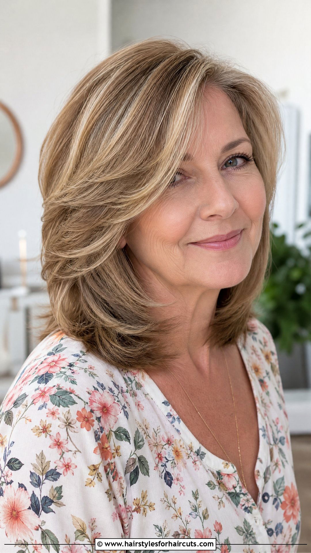 Feathered Layered Haircut - 25 women hairstyles over 50 - 25 women hairstyles over 50