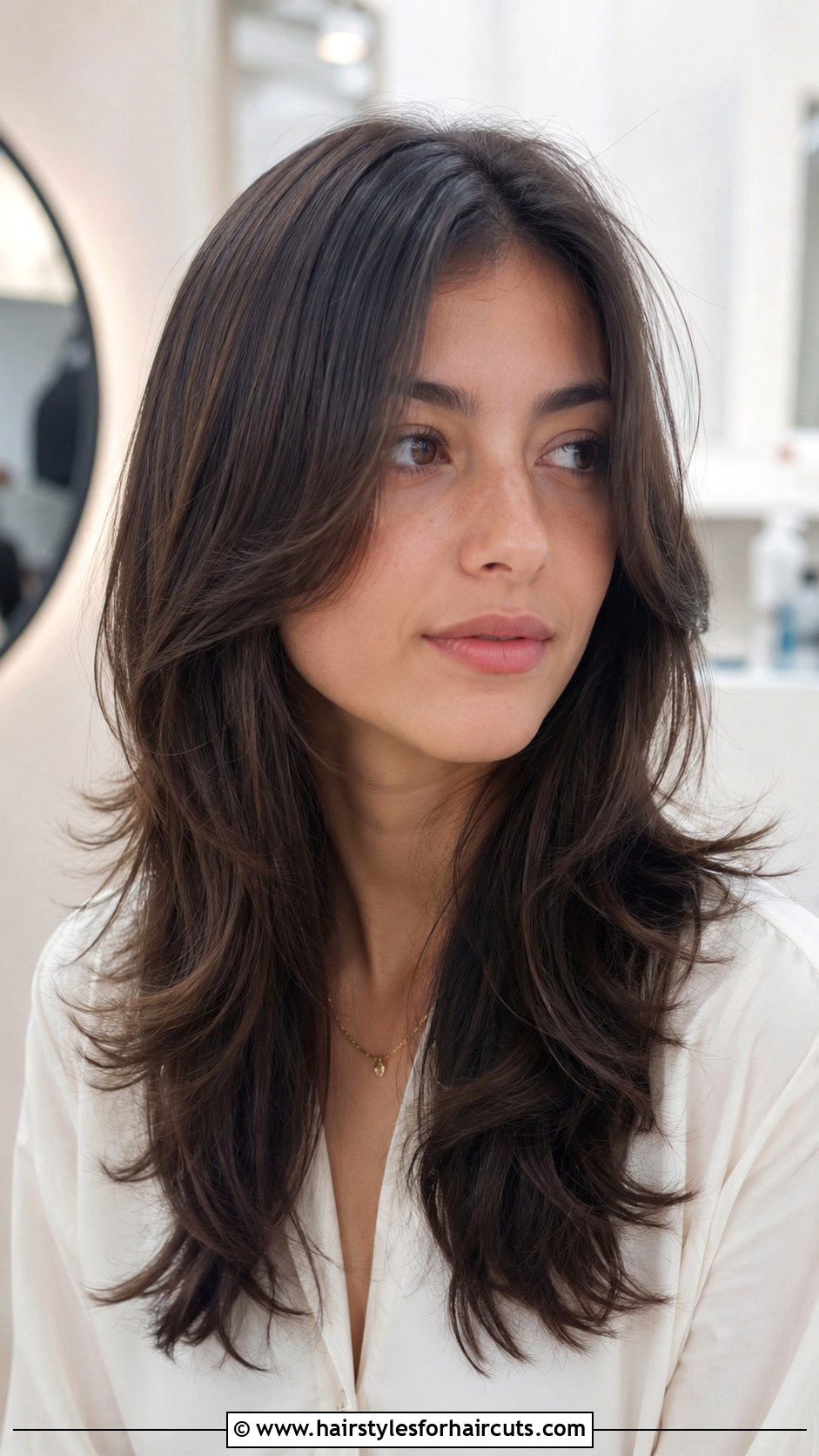 Feathered Layered Haircut For Straight Hair - 25 haircuts for girls with straight hair - 25 haircuts for girls with straight hair