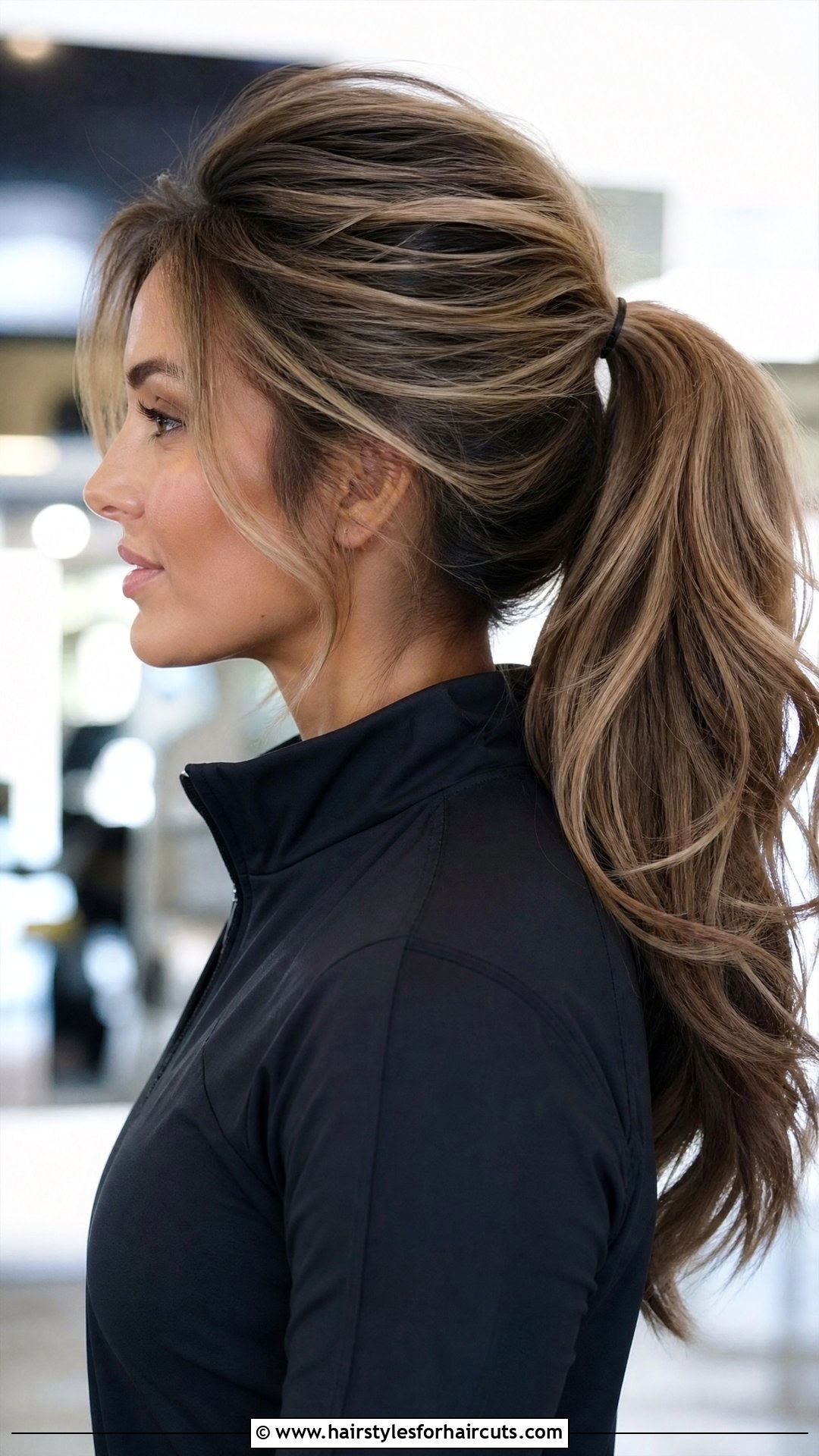 Feathered Layered Ponytail - 25 feathered hairstyles layered long hair after 60 - 25 feathered hairstyles layered long hair after 60