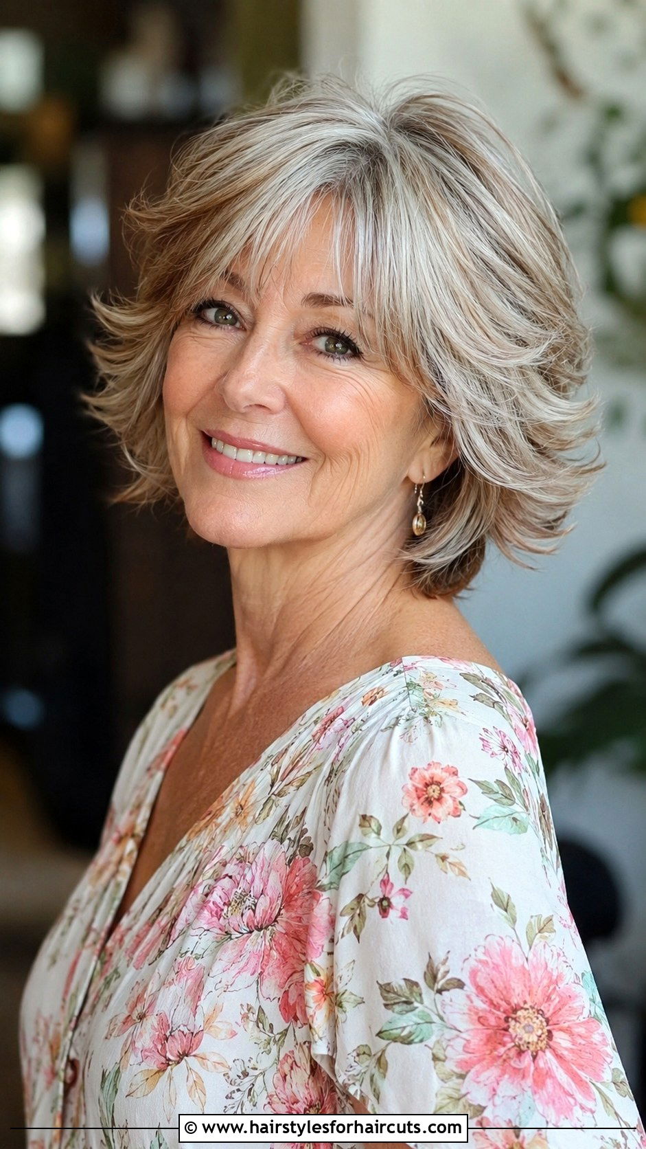 Feathered Layers - 25 current hairstyles for women over 60 - 25 current hairstyles for women over 60