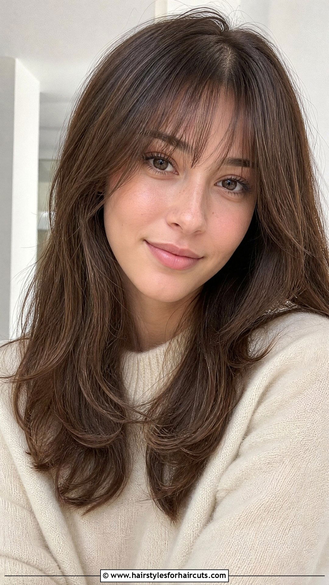 Feathered Long Hair With Wispy Bangs - 25 feathered hairstyles layered long hair after 60 - 25 feathered hairstyles layered long hair after 60