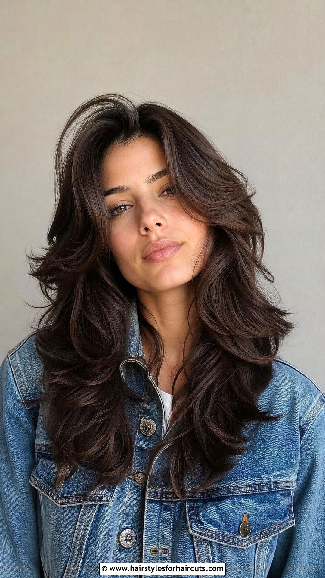 Feathered Long Layers - 25 angelina jolie haircuts - 25 angelina jolie haircuts