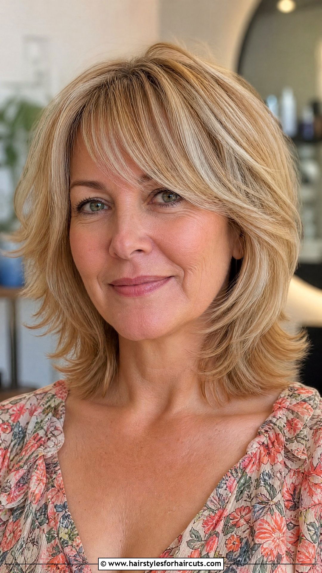 Feathered Medium Haircut - 25 medium haircuts for women with thin hair - 25 medium haircuts for women with thin hair