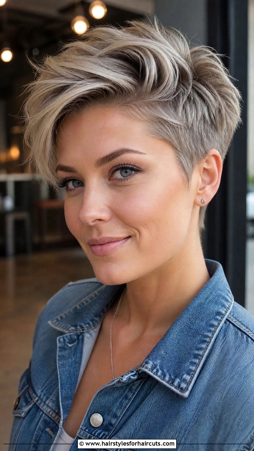 Feathered Pixie - 25 haircuts for female thinning hair - 25 haircuts for female thinning hair