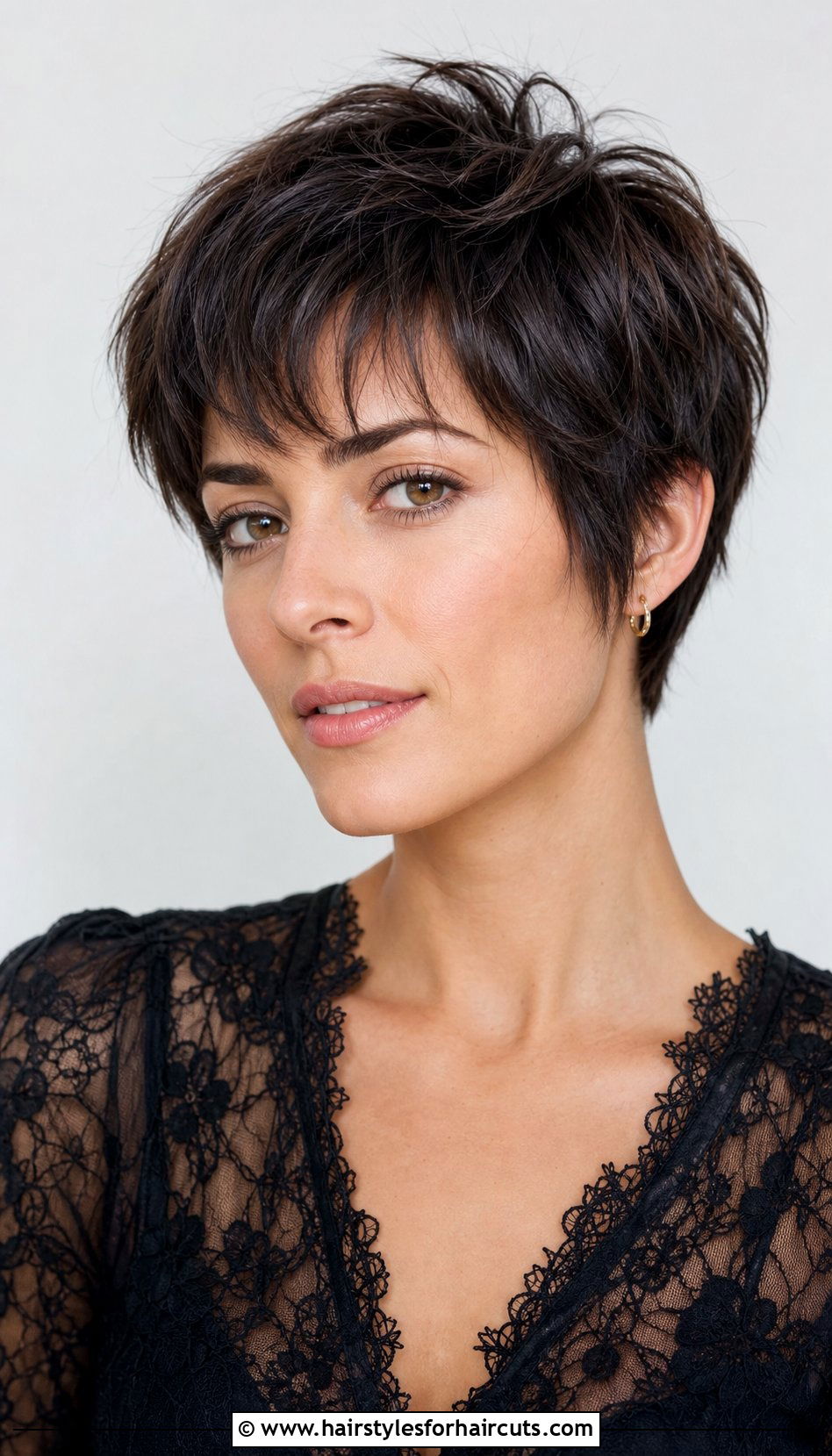 Feathered Pixie - 25 haircuts for fine straight hair over 60 - 25 haircuts for fine straight hair over 60