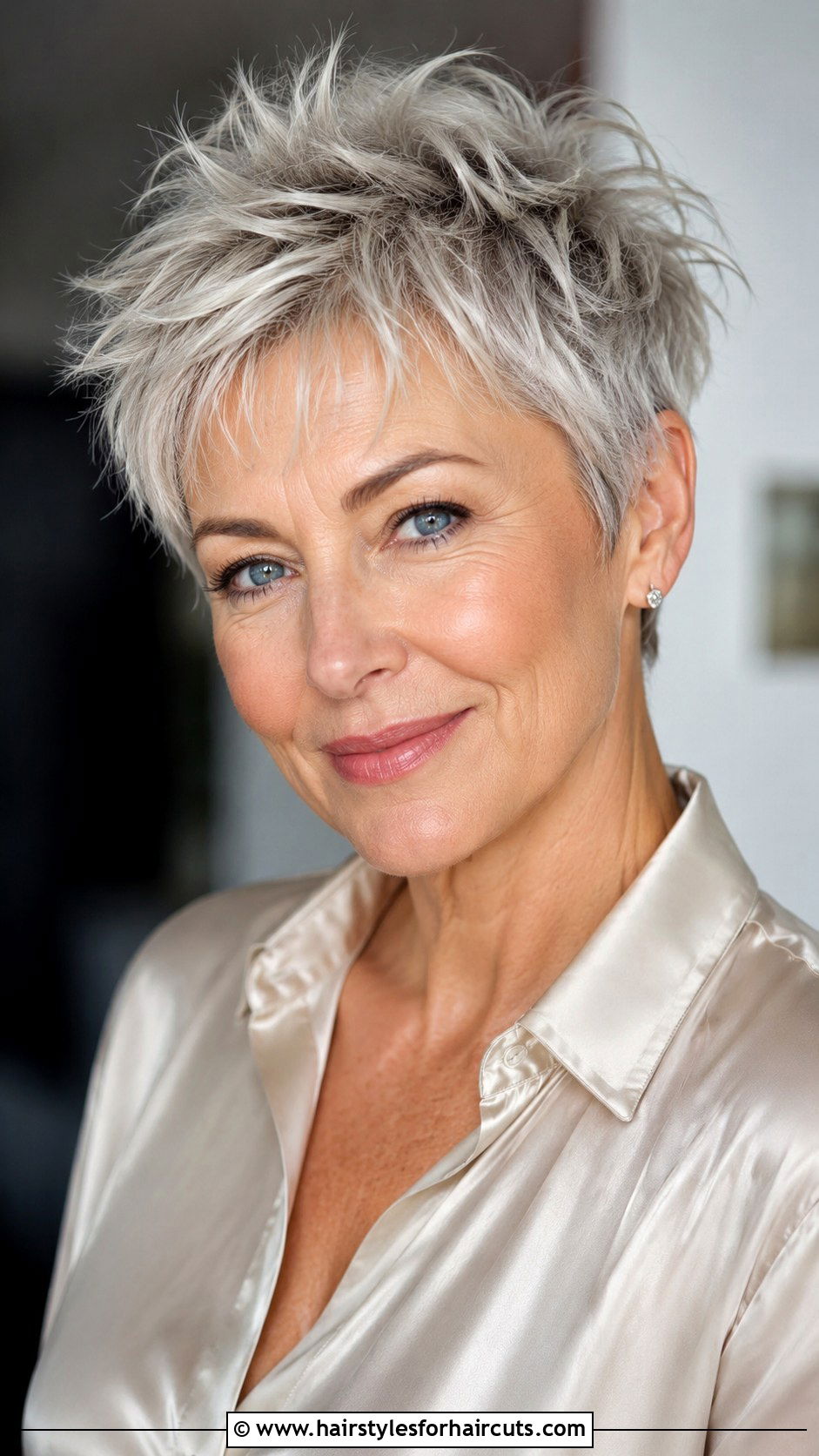 Feathered Pixie - 25 haircuts for older women with fine hair - 25 haircuts for older women with fine hair
