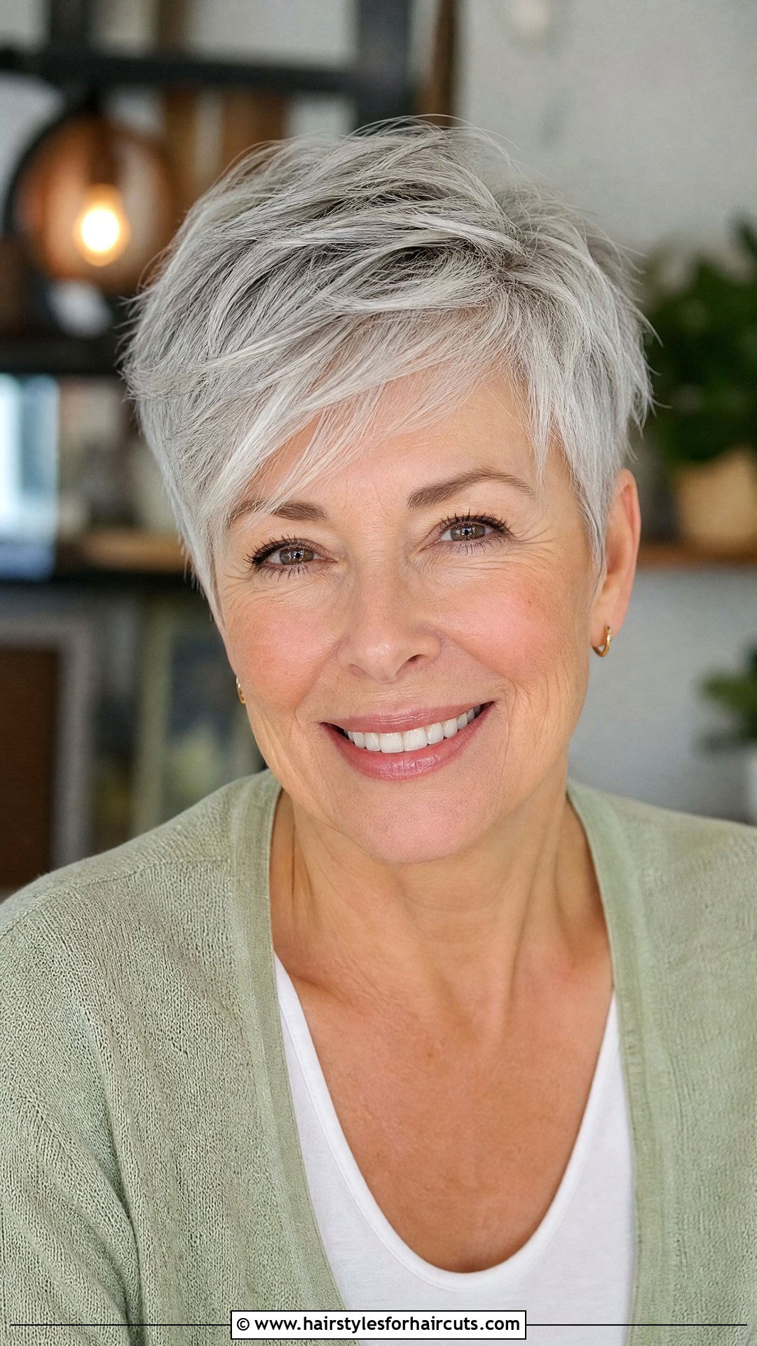 Feathered Pixie - 25 hairstyles for over 50 women - 25 hairstyles for over 50 women
