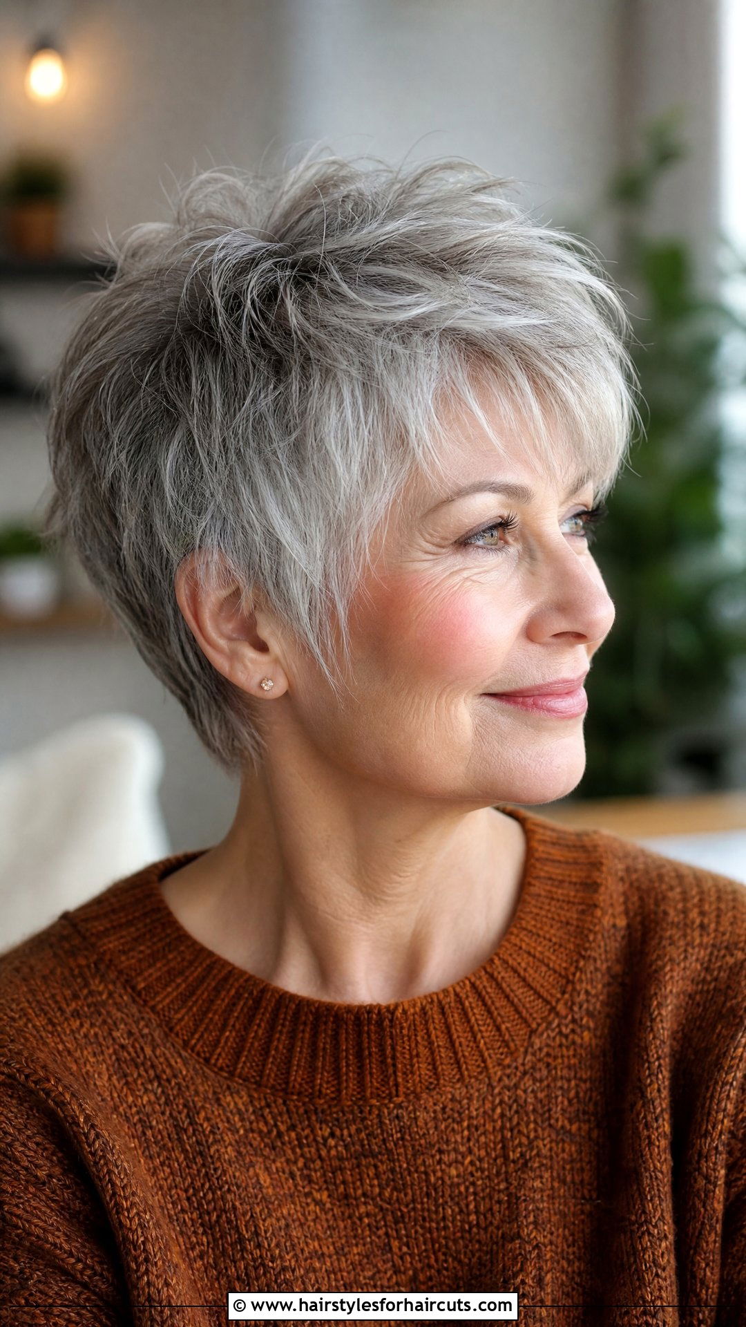 Feathered Pixie Cut - 25 haircuts older women thin hair - 25 haircuts older women thin hair