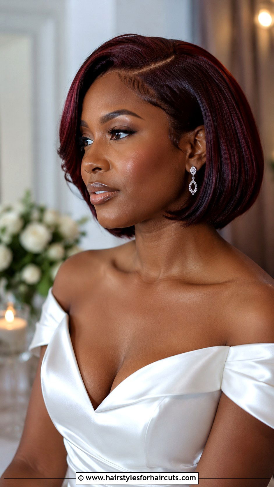 Feathered Pixie Cut - 25 black brides with short haircuts - 25 black brides with short haircuts