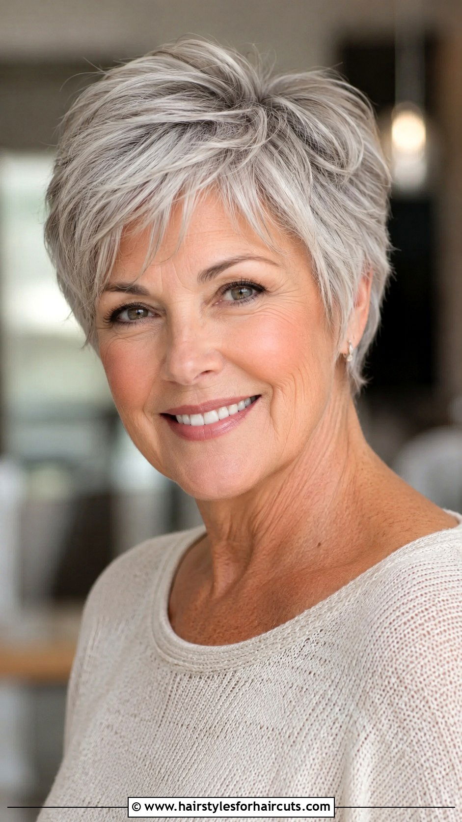 Feathered Pixie Cut - 25 haircuts for fine hair women over 50 - 25 haircuts for fine hair women over 50