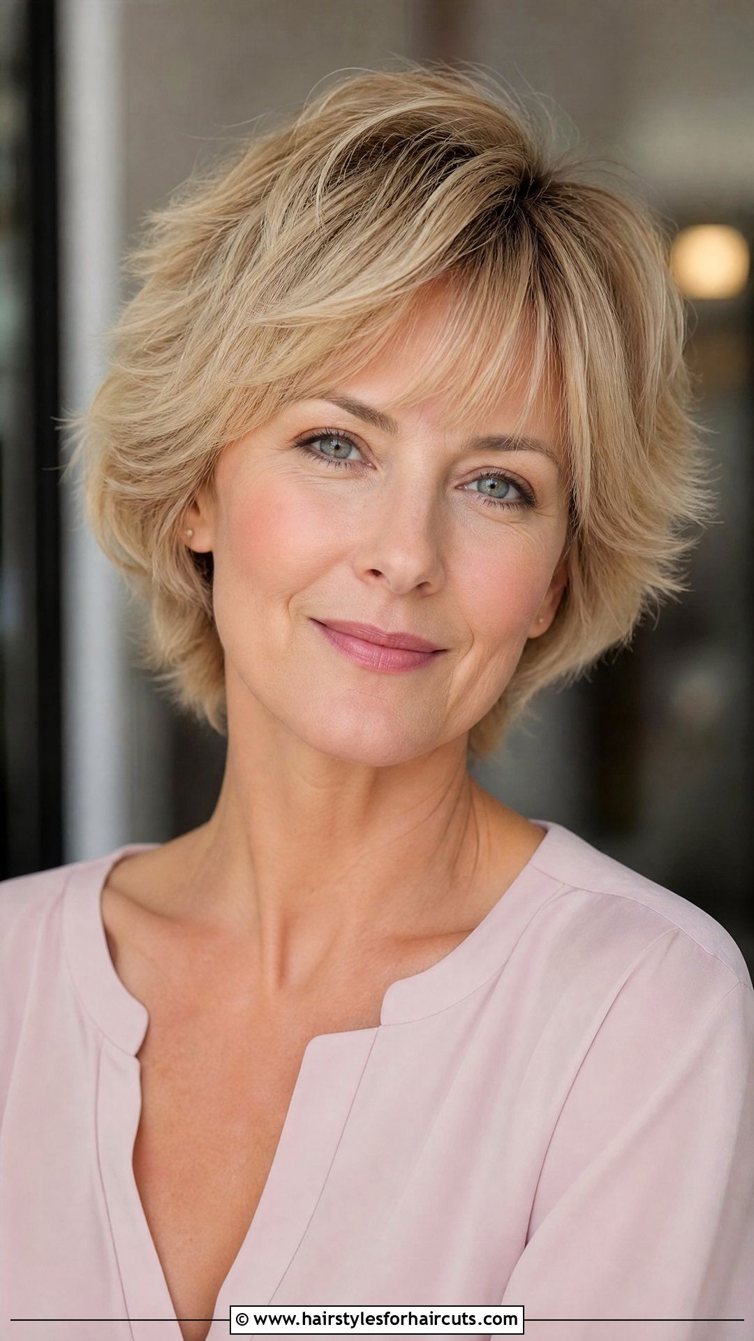 Feathered Pixie With Soft Bangs - 25 haircuts for fine hair with bangs - 25 haircuts for fine hair with bangs