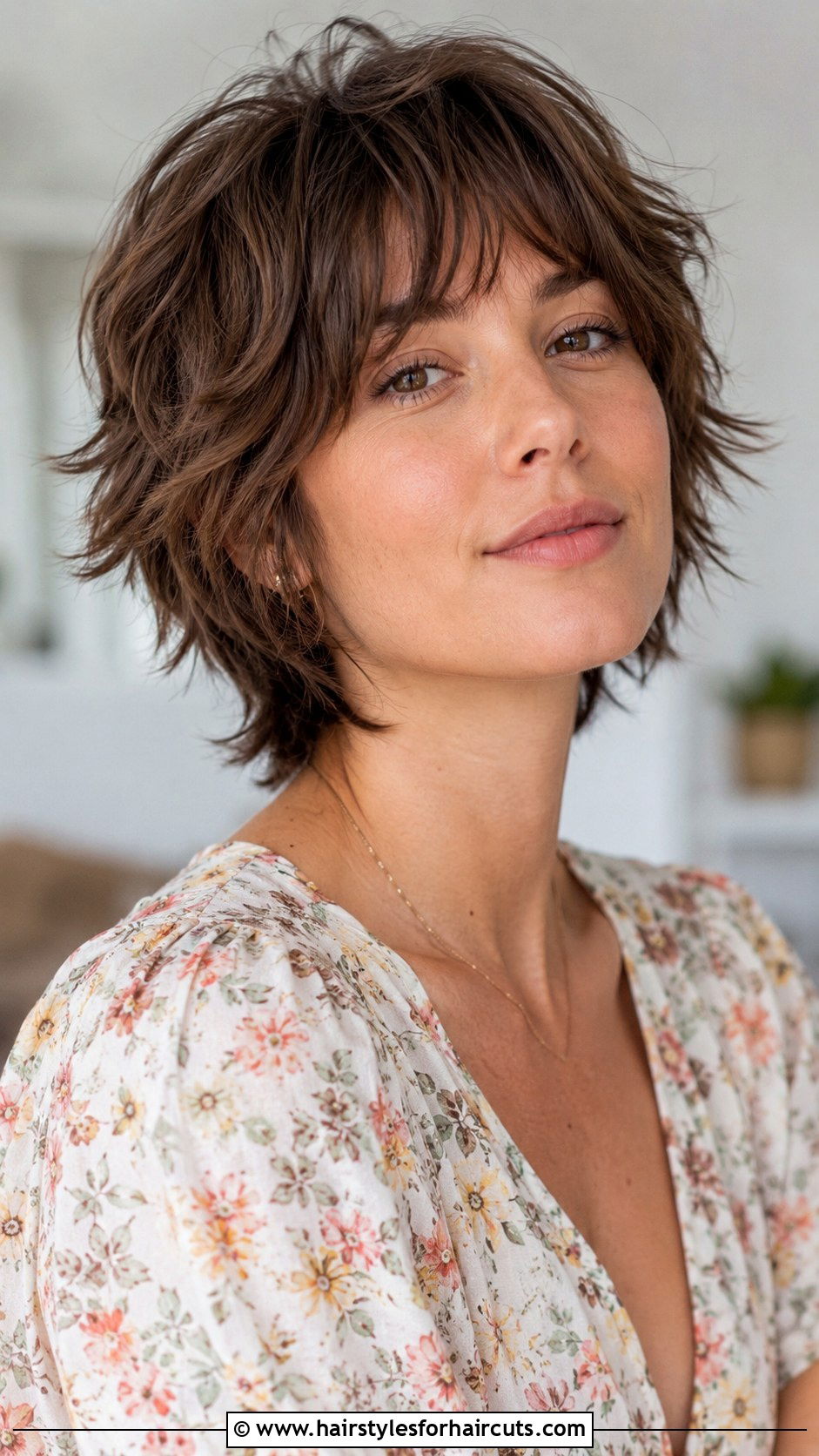 Feathered Shag - 25 fine hair hairstyles for over 60 - 25 fine hair hairstyles for over 60