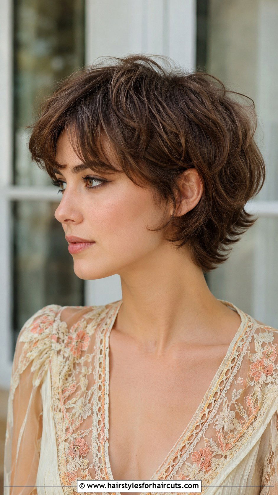 Feathered Short Haircut - 25 female short hairstyles - 25 female short hairstyles