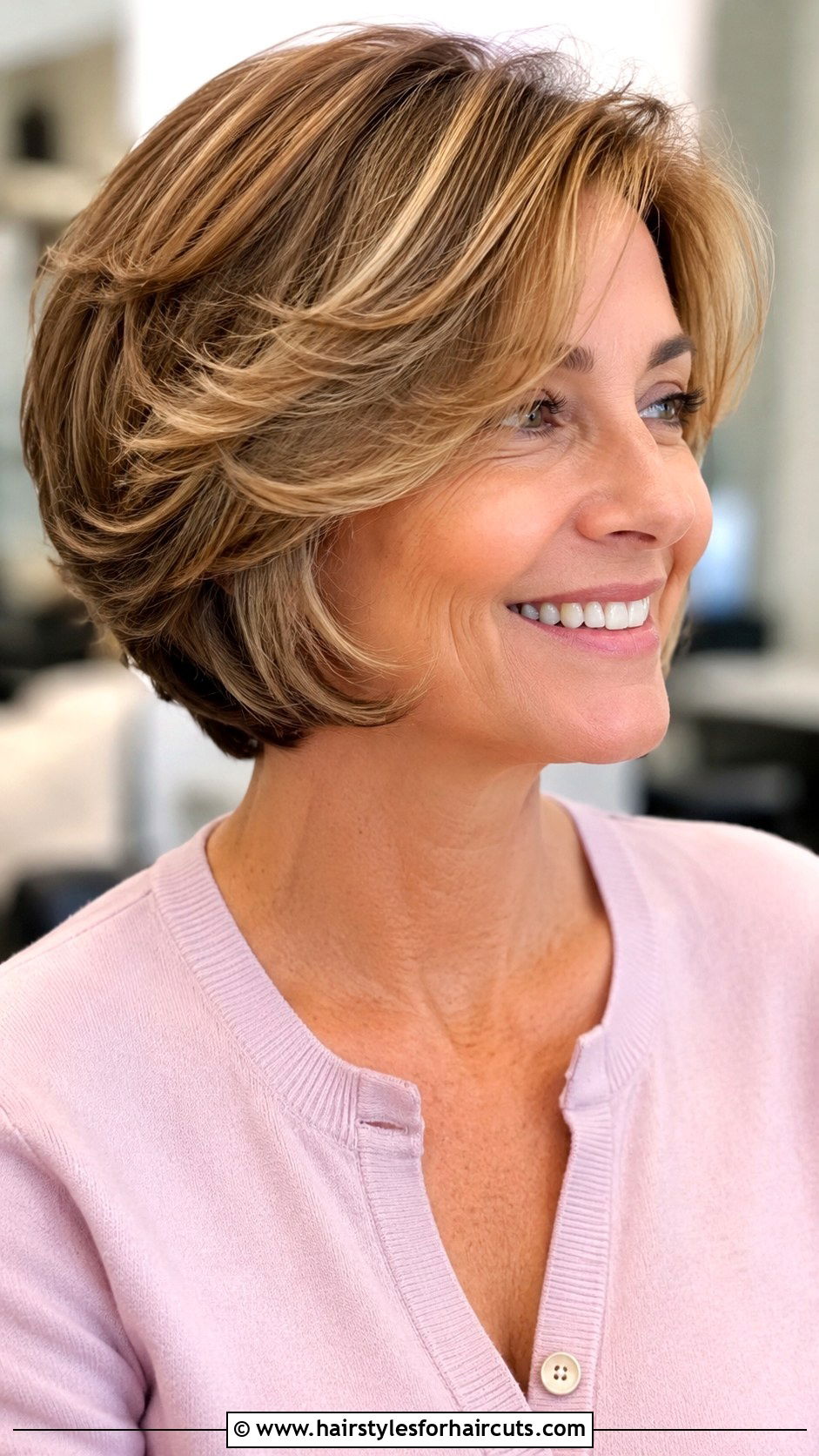 Feathered Short Haircut - 25 womens short hairstyles for fine hair - 25 womens short hairstyles for fine hair