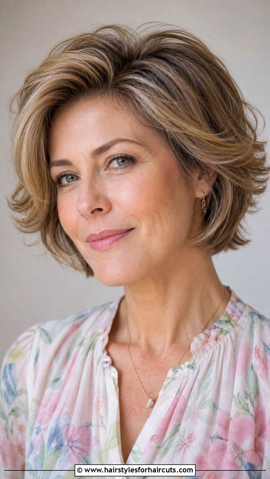 Feathered Short Haircut - 25 haircuts for women in their 50s - 25 haircuts for women in their 50s