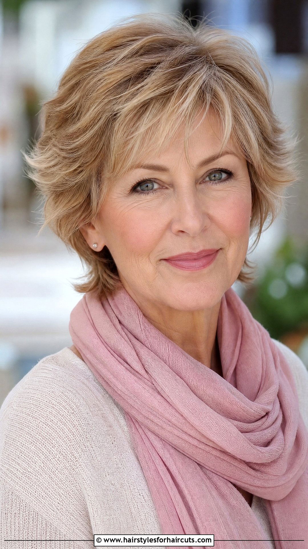 Feathered Short Haircut - 25 short hairstyles for over 50 - 25 short hairstyles for over 50