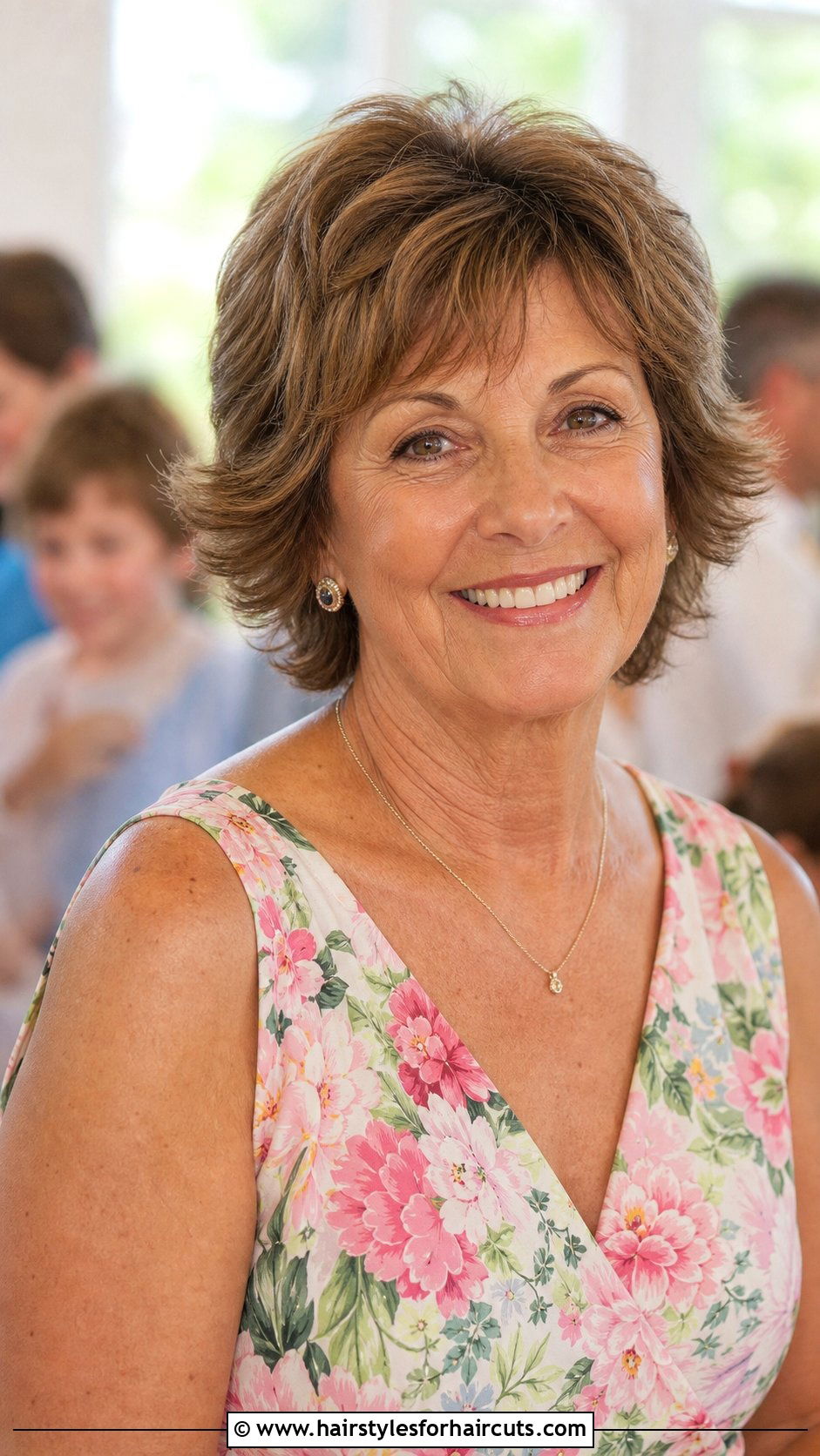 Feathered Short Haircut - 25 cute short haircuts for older women - 25 cute short haircuts for older women