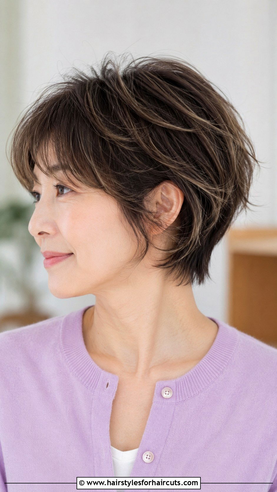 Feathered Short Haircut Chemo - 25 chemo haircuts - 25 chemo haircuts