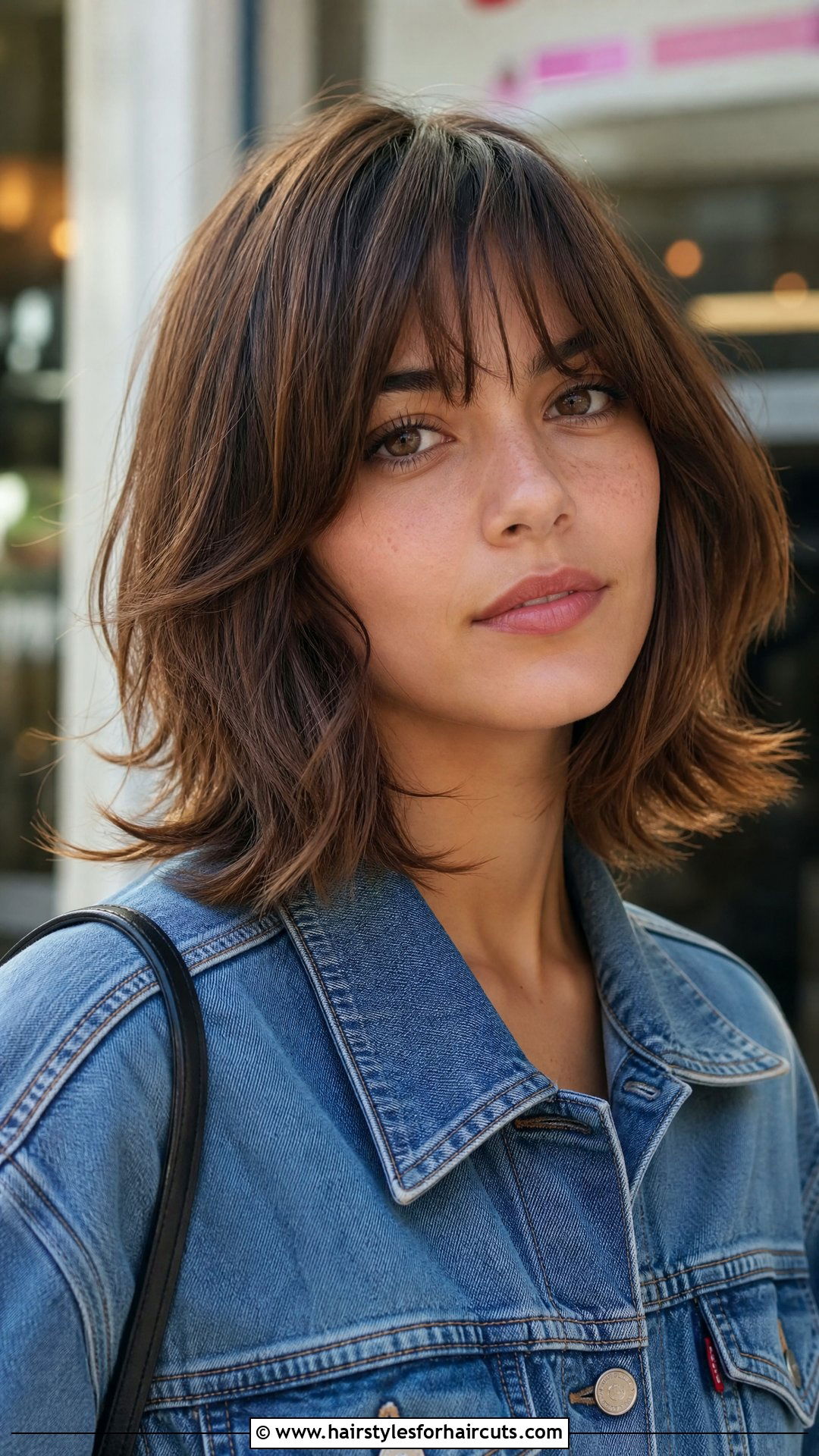 Feathered Shoulder Length Haircut - 25 womens shoulder length haircuts - 25 womens shoulder length haircuts