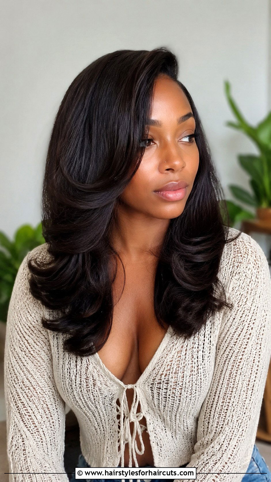 Feathered Side Part Straight Hair Sew In - 25 side part straight hair sew in hairstyles - 25 side part straight hair sew in hairstyles