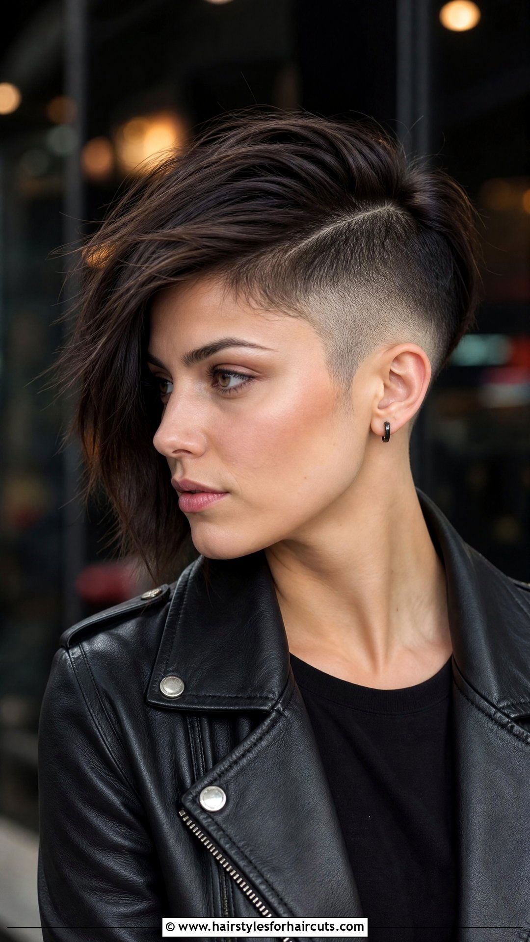 Feathered Undercut - 25 feathered haircuts for short hair - 25 feathered haircuts for short hair