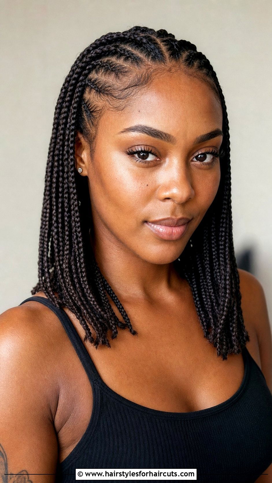 Feed In Braids Medium Length - 25 medium length protective hairstyles for natural hair - 25 medium length protective hairstyles for natural hair
