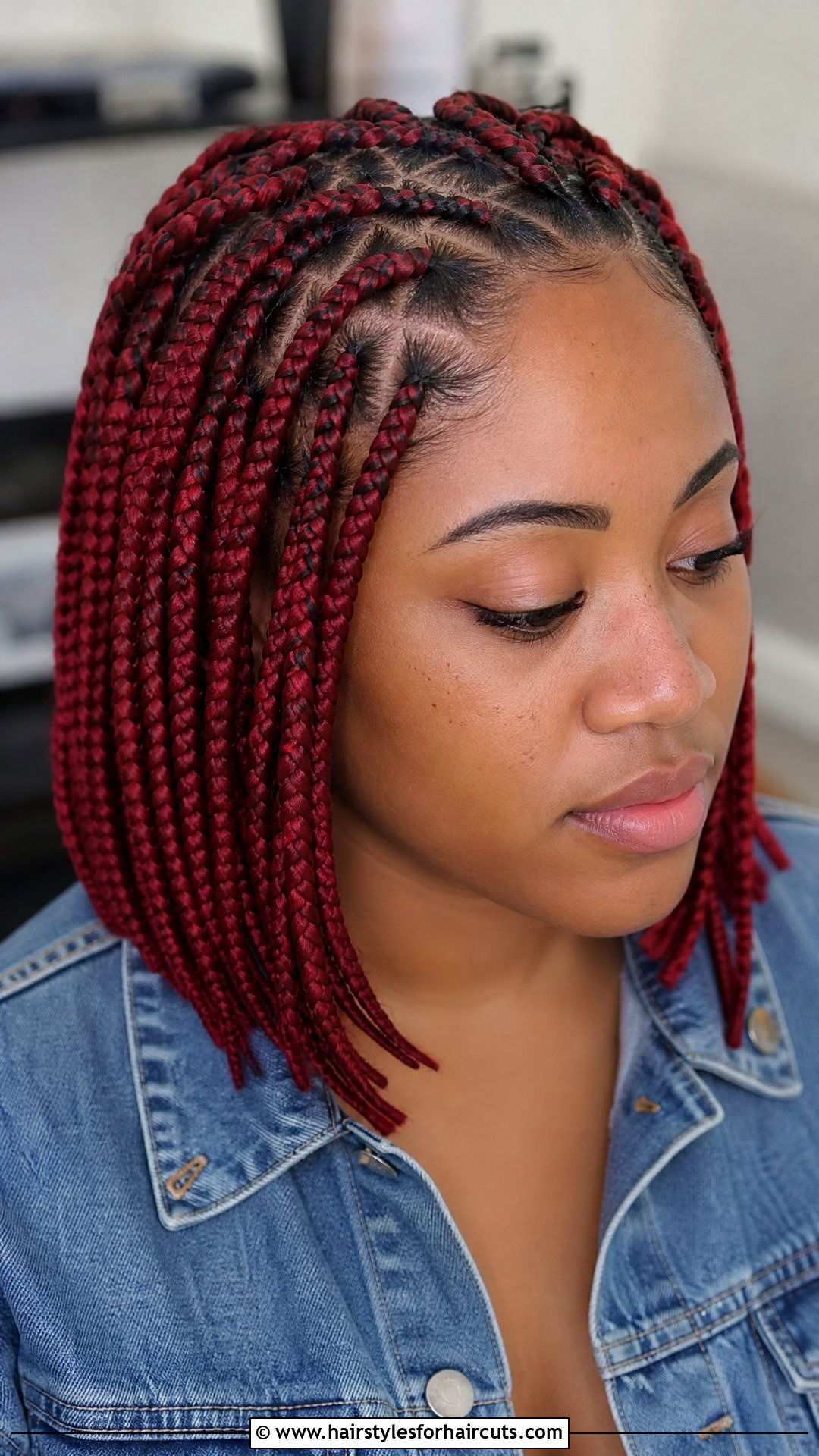 Feed In Braids With Color - 25 hairstyles with extensions for black hair braids - 25 hairstyles with extensions for black hair braids