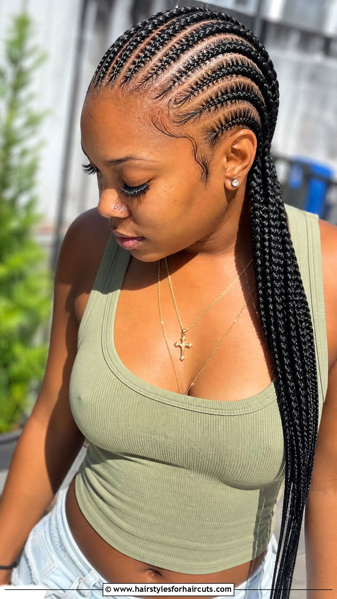 Feed In Cornrows - 25 cornrow hairstyles for black hair - 25 cornrow hairstyles for black hair
