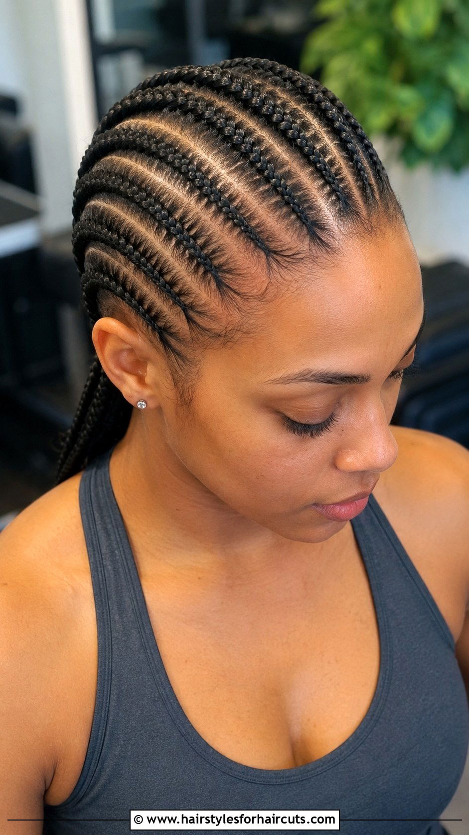 Feed In Cornrows - 25 ebony hairstyles - 25 ebony hairstyles