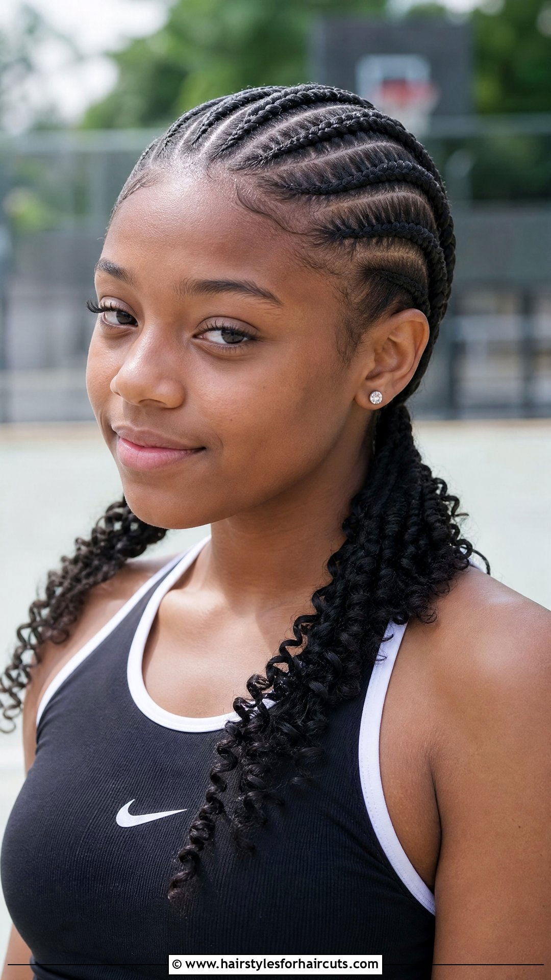 Feed In Cornrows - 25 hairstyles for black teens - 25 hairstyles for black teens