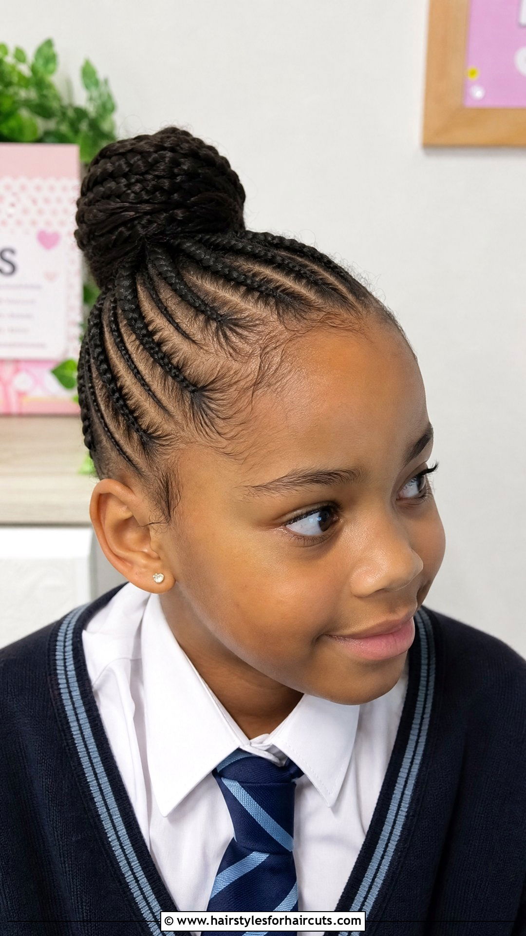 Feed In Cornrows - 25 african hairstyles for kids - 25 african hairstyles for kids