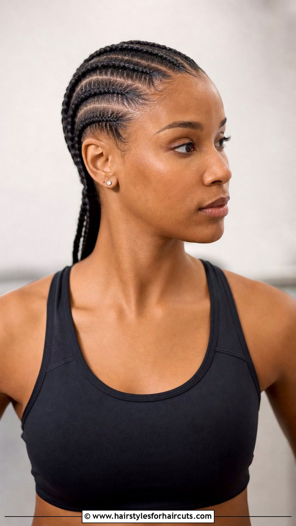 Feed In Cornrows - 25 hairstyles with braiding hair - 25 hairstyles with braiding hair