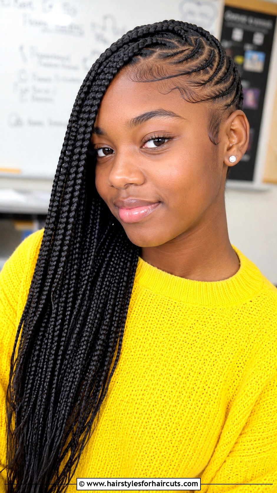 Feed In Cornrows For School - 25 cornrow hairstyles for natural hair for school - 25 cornrow hairstyles for natural hair for school
