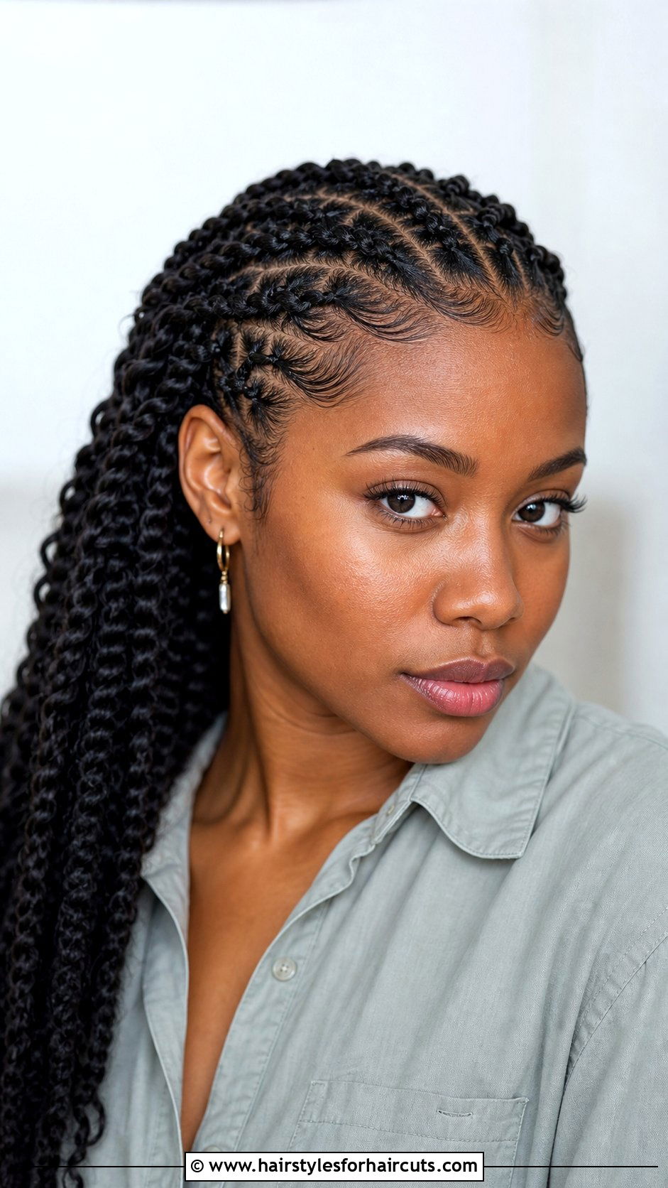 Feed In Flat Twists - 25 twist hairstyles natural hair - 25 twist hairstyles natural hair