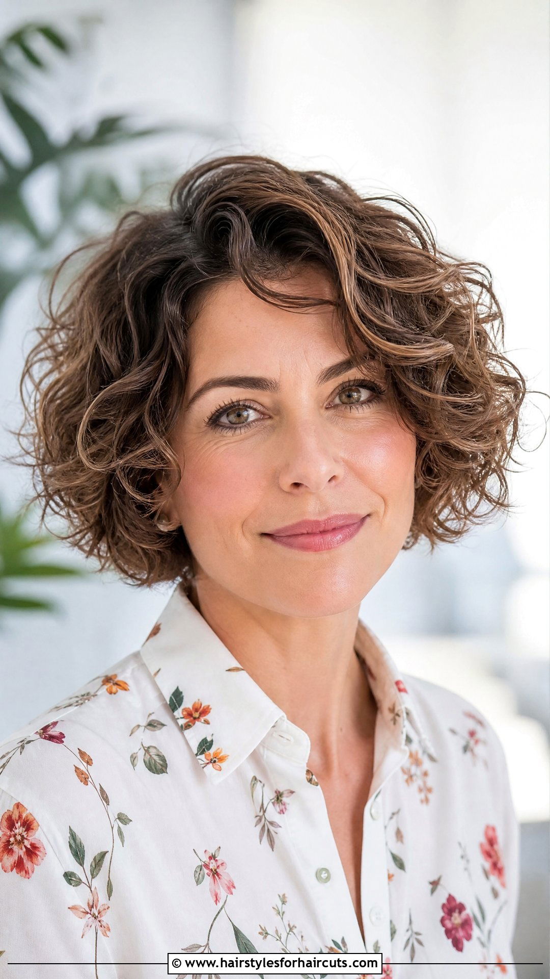 Felicity Layered Curly Bob - 25 felicity haircuts - 25 felicity haircuts