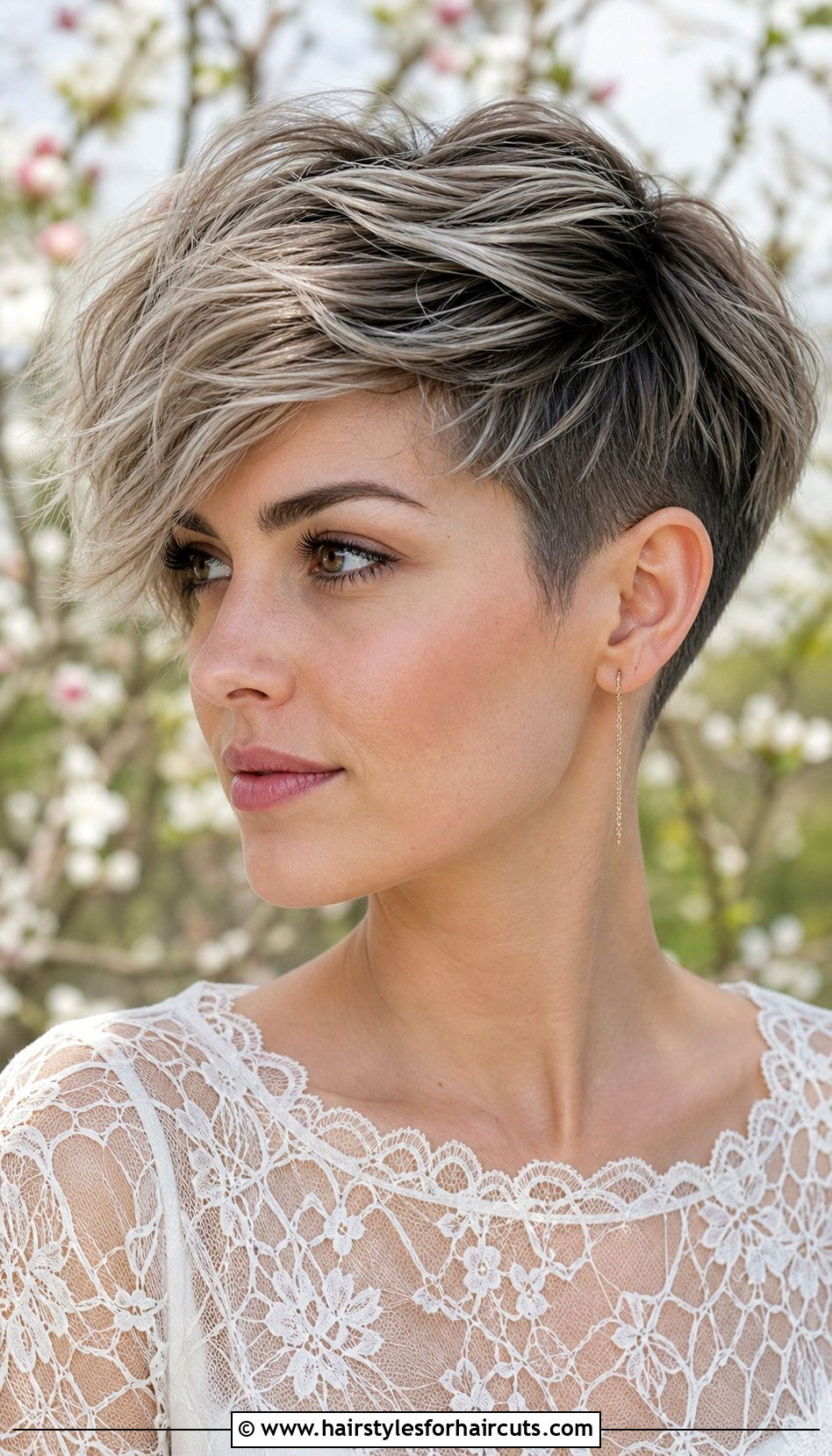 Feminine Undercut Pixie - 25 short hair undercut hairstyles - 25 short hair undercut hairstyles