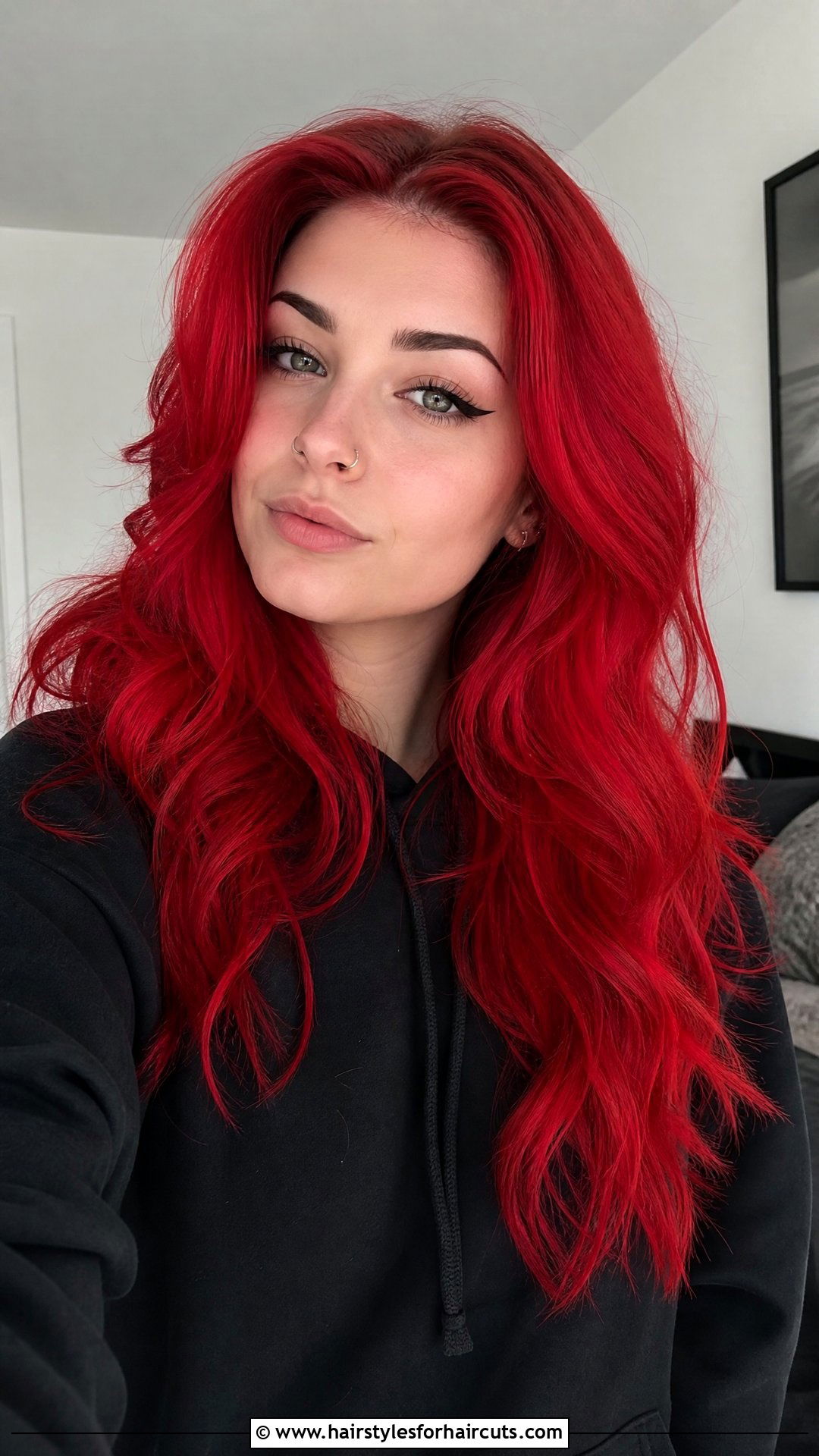 Fiery Red Alt Hair - 25 alt hairstyles long hair - 25 alt hairstyles long hair