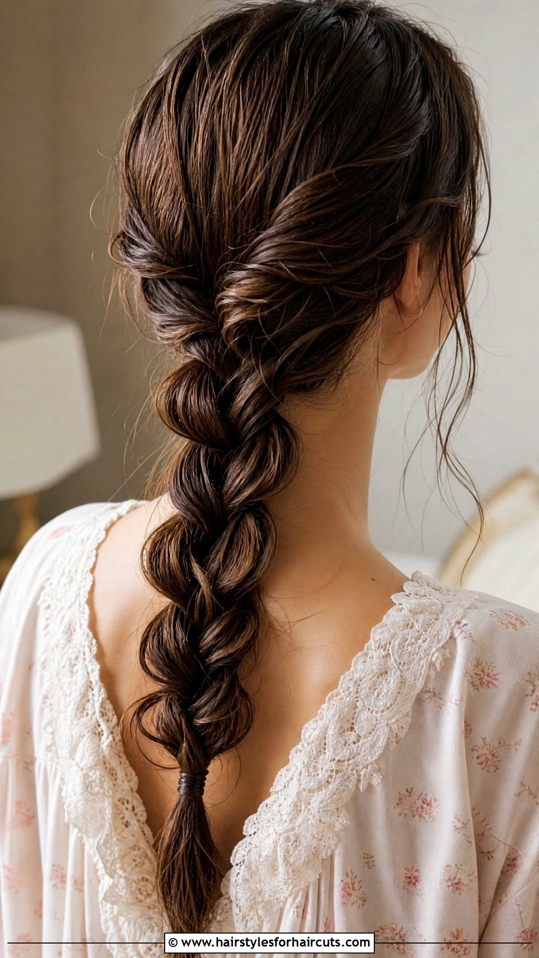 Figure Eight Braid For Wet Hair - 25 hairstyles for wet hair to sleep in - 25 hairstyles for wet hair to sleep in