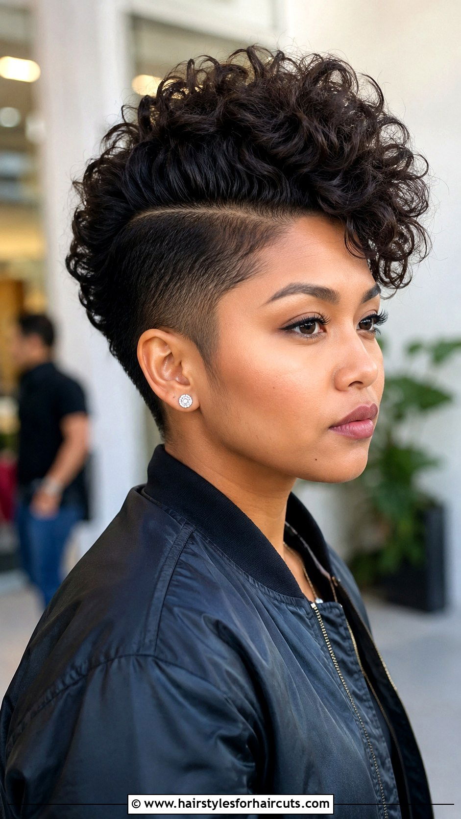 Filipino Curly Hair Faux Hawk - 25 filipino curly hairstyles - 25 filipino curly hairstyles