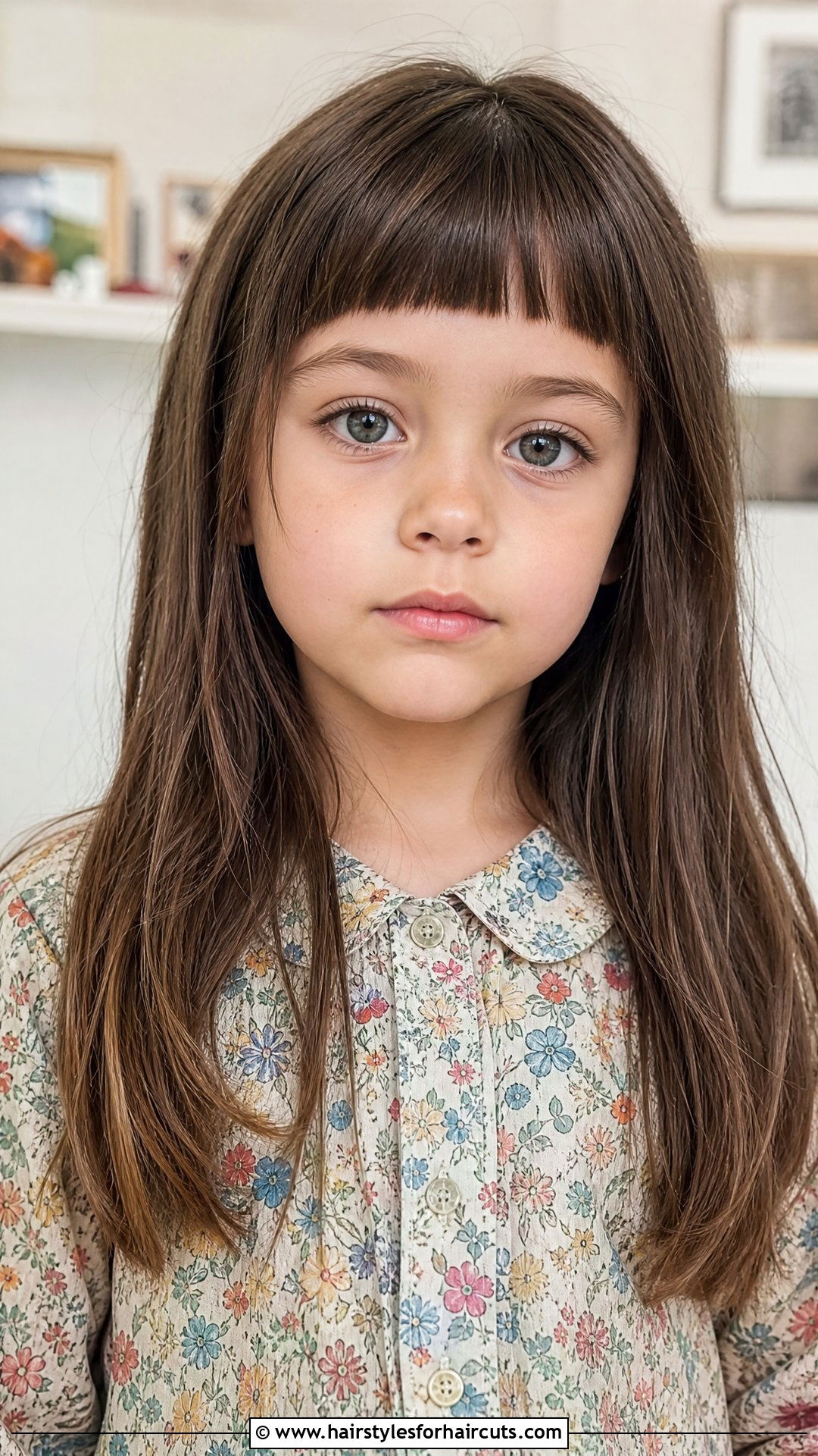 Fine Long Hair With Micro Bangs - 25 long hair little girl haircuts with bangs - 25 long hair little girl haircuts with bangs