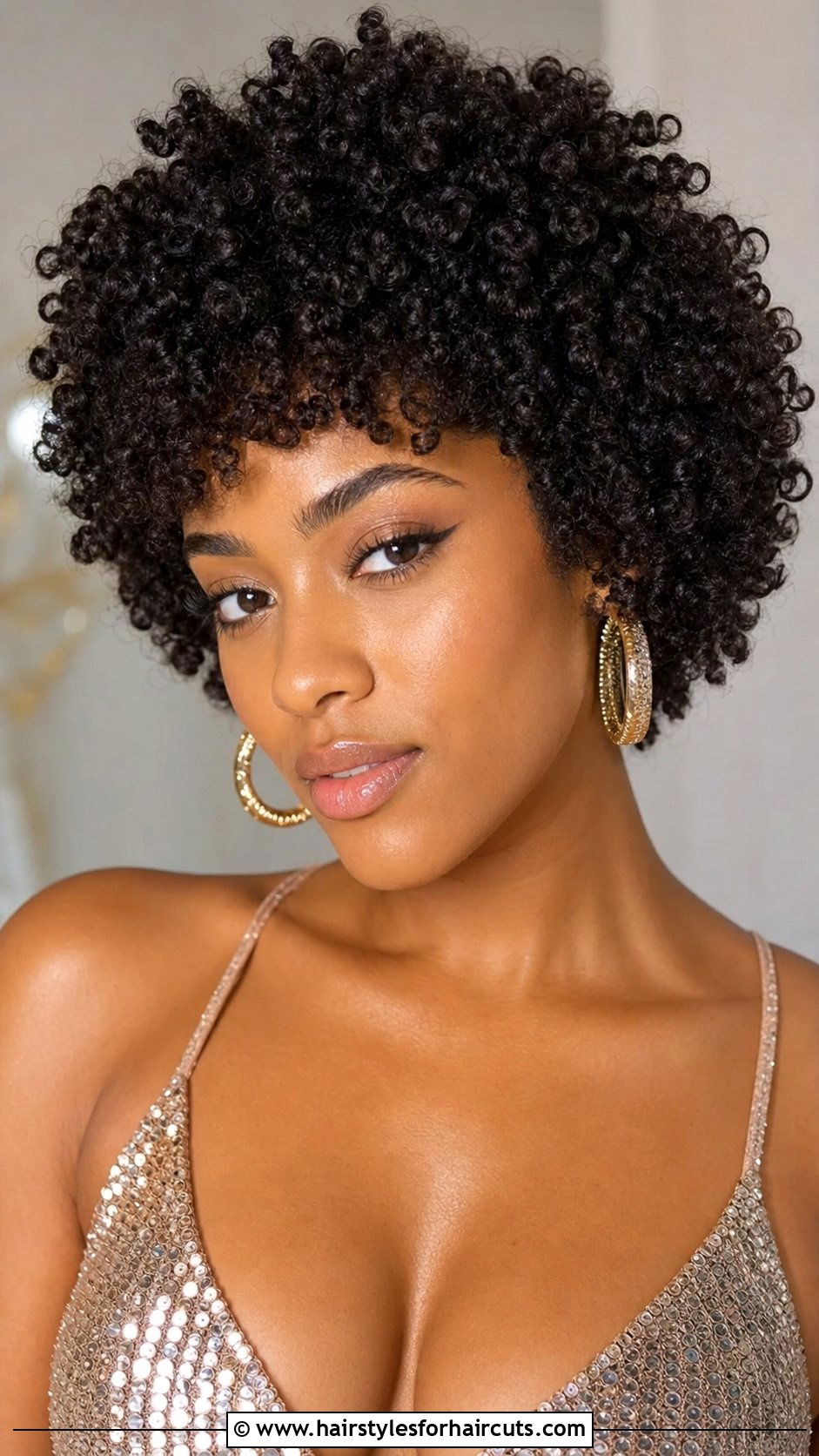 Finger Coil Afro - 25 holiday hairstyles for natural hair - 25 holiday hairstyles for natural hair
