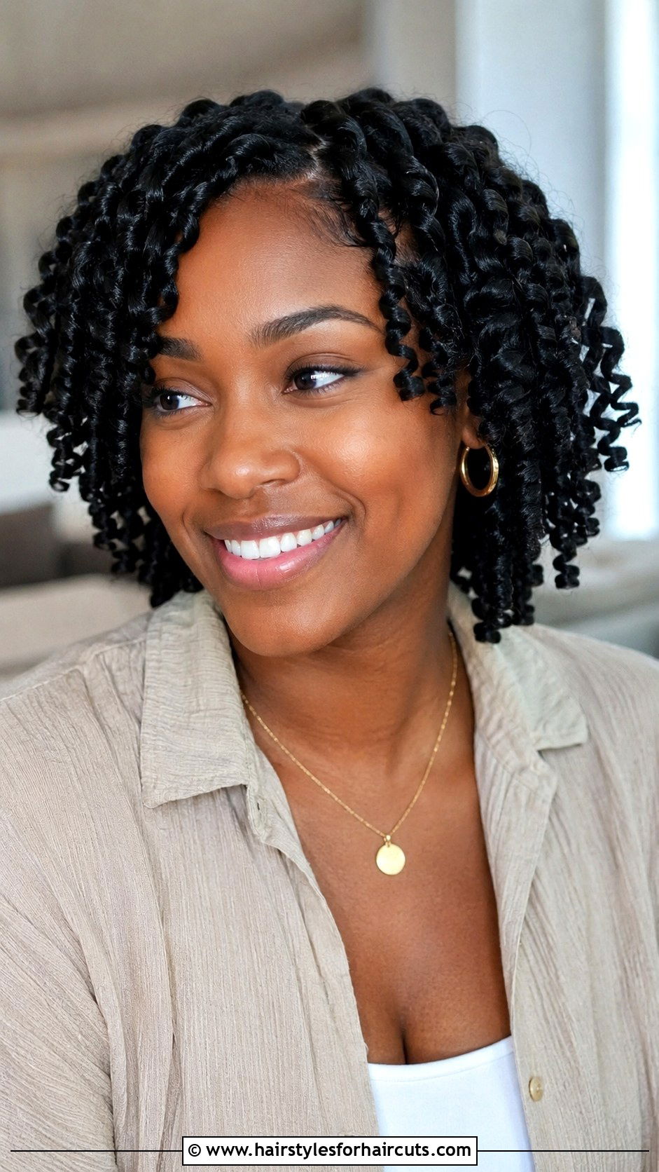 Finger Coils - 25 hairstyles with kinky hair - 25 hairstyles with kinky hair