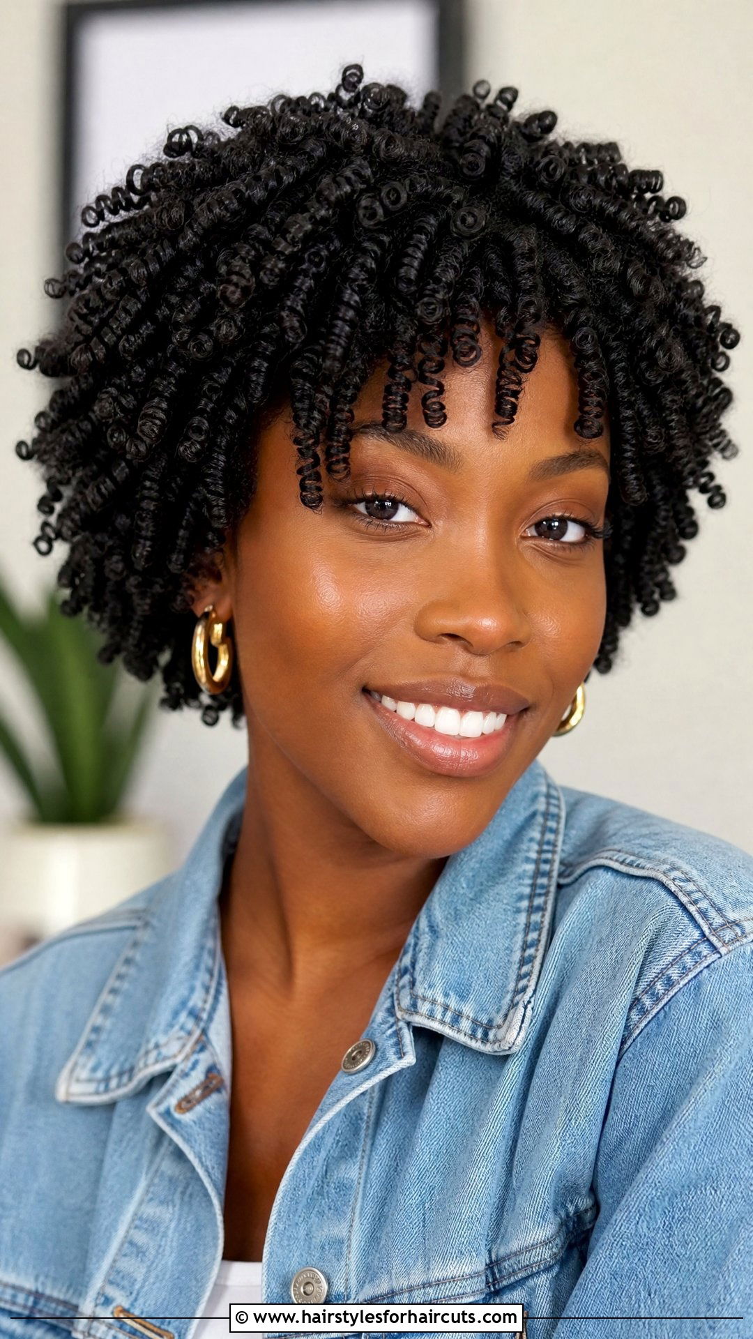 Finger Coils - 25 black hairstyles short hair - 25 black hairstyles short hair